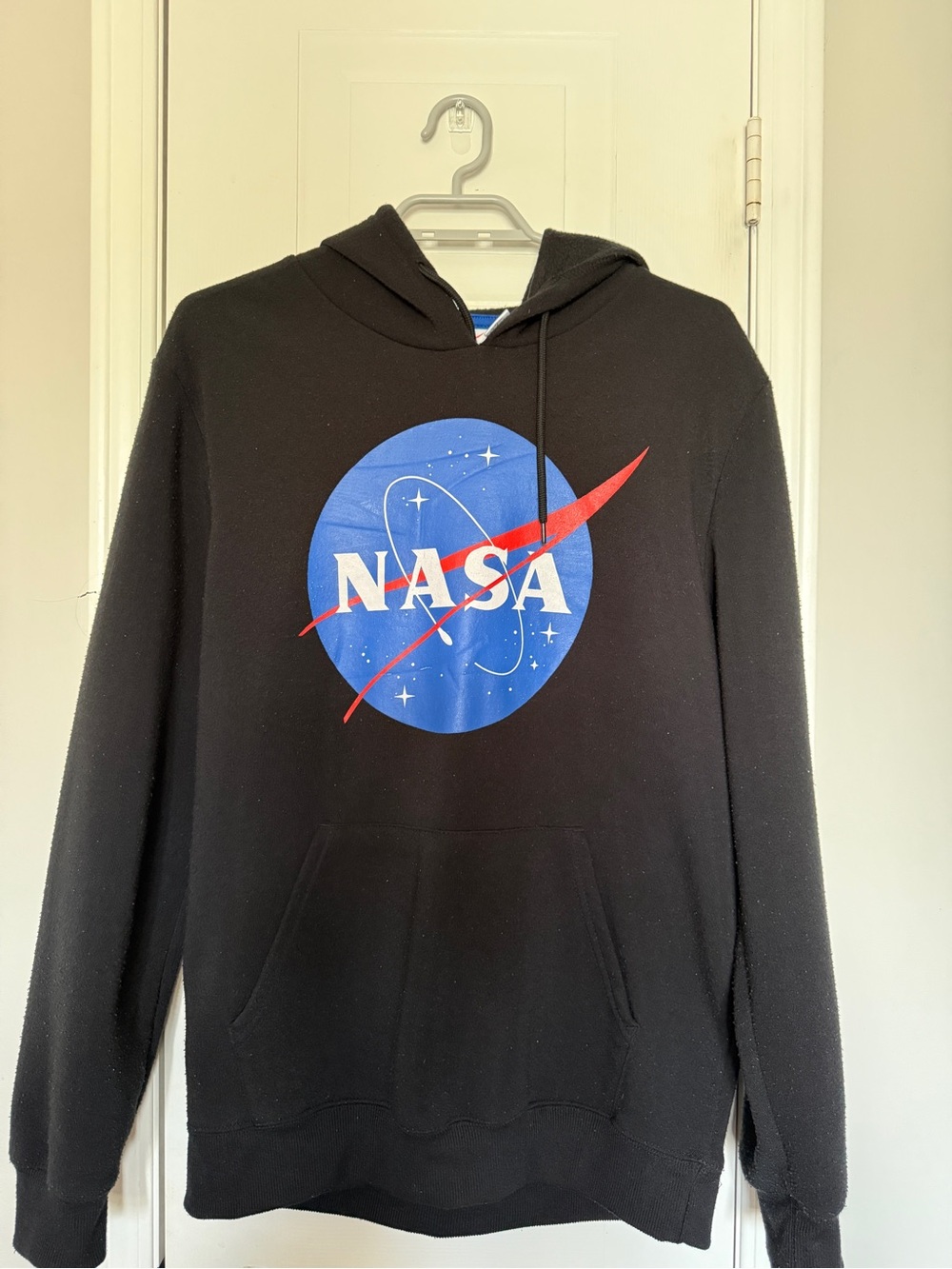 Black Hoodie - NASA logo